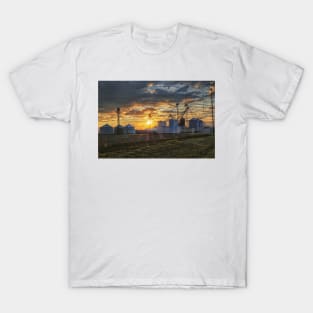 Bins and Silos at Sunset T-Shirt